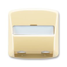 Kryt dvojzásuvky telefonní (pro přístroj 5013U) 5013A-A00215 D béžová Tango ABB