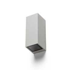DESMOND II nástěnná stříbrnošedá 230V GU10 2x35W IP44 RENDL R13610