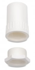 Vývodka AFT/MBS DN25 PVC WH vnitřní závit UNIVOLT 010185
