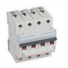 TX3 JISTIČ, 4 PÓLOVÝ, CHAR. B, 20A 10000A LEGRAND 404155