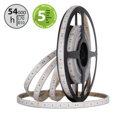 LED pásek SMD5050 CW, 60LED/m, 14,4W/m, 1180lm/m, IP68, DC 24V, 13mm, 5m