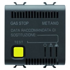 Gewiss GW12712 Chorus Detektor metanu 12 VAC, 2 moduly, černá