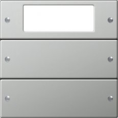 Dvojitá kolébka plus System 55 nerez GIRA 2142601