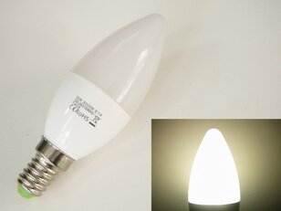 E14 svíčka EV5W-200-DW žárovka-denní bílá T-LED 03337