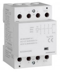 Instalační stykač AMPARO 40 A, 4Z (4NO), 230 V AC, 3TE SCHRACK BZ326442ME
