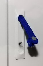 Výsuvná klika včetně zámku - 4hran 8 mm SCHRACK WSTS3525--