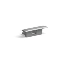 Záslepka s otvorem KLUŚ MICRO-NK-OTW pro AL profil, stříbrná /24451/ C24346L01TW