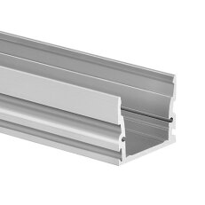 LED hliníkový profil KLUŚ HR-MAX-T neanodizovaný 1m /C1827_1m/ ALUMIA A01827N_1