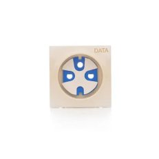 Kryt + klíč pro zásuvka DATA, krémová KONTAKT SIMON DGD1P/41