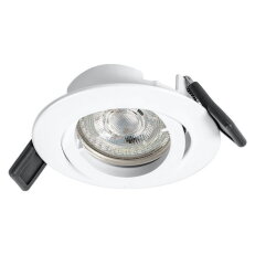 LEDVANCE RECESS DOWNLIGHT TWISTLOCK GU10 ADJ 4.3W 2700K White
