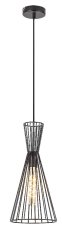 LEANDROS E27 1x 60W IP20 matná černá RABALUX 72005