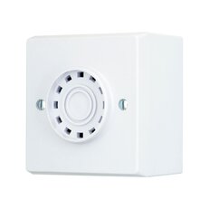 AC/SV/W/S/BB Siréna Askari Compact 9-15V DC 18-28V DC montáž na stěnu bílý kryt