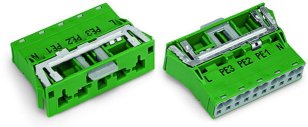 Zástrčka Snap-In S přímým kontaktem PE 5pól. zelená WAGO 770-2335/007-000