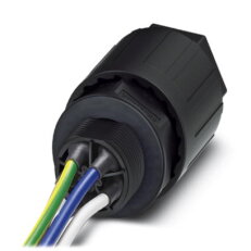 QPD W 4PE6,0 9-14 M25 0,5 BK Stěnová průchodka QUICKON 1410392