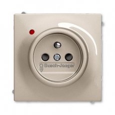 ABB 5599B-A0235779 Zásuvka 1násobná s ochraným kolíkem,s ochranou před přepětím