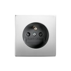ABB FUTURE LINEAR Zásuvka s ochr. kolíkem ušlechtilá ocel 5519B-A02357866