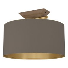 Stropní svítidlo SANTANDRIA MS-GEB/dřevo/cappuccino 1X40W IP20 EGLO 390335