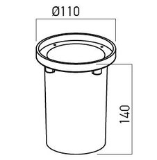 XGROUND RECESSED BOX for GD19/20