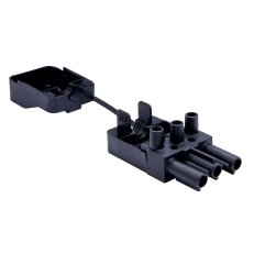 Zástrčka BCS-3T/M1-N s krytem, dvojitá konektorová přístrojová J386050