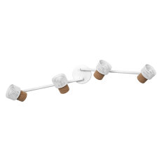 DECOR SPOT CORK 4X3.4W 927 GU10 WT LEDV