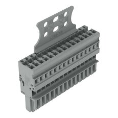1vodičová pružinová svorkovnice, CAGE CLAMP, 4 mm2, Šedá WAGO 769-115/145-000