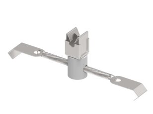 Držák vedení na pružině na hřebenáče K LIK, drát 8mm, L200-320mm, Inox 407913