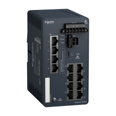 Modicon řízený přepínač 8FE TX/4GE TX SCHNEIDER MCSESM123F23G0