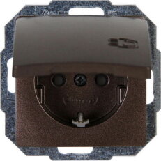 920826067 Earthed socket outlet with hin