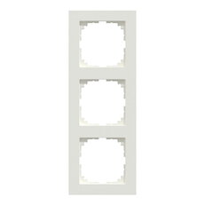 Rámeček Merten M-Pure, trojnásobný, polar white, lesklý plast MEG4030-3619