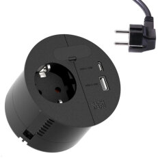 LOOP IN CHARGE 1xCEE7/3 1xUSB A/C 22W 1x