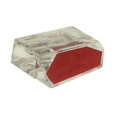 Krabicová elektrosvorka typu PC252, 2x1,0-2,5mm2, barva rudá KES 2x2,5