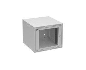 Nástěnný nýtovaný rozvaděč GrandN DUO 9U s prosklenými dveřmi,hl.600mm 83000983