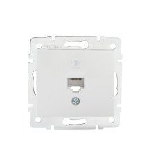 Telefonní zásuvka DOMO RJ11 bílá 24751 Kanlux