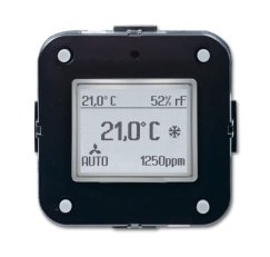 ABB KNX Prostorový termostat s 5násobným univerzálním vstupem + CO2 6109/28-500