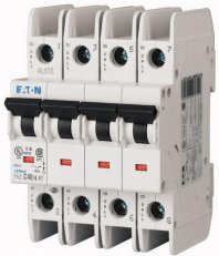 FAZ-B1,5/4-NA Jistič FAZ (norma UL) char B 4-pólový 1,5A 15kA (IEC 60947-2)