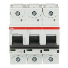 S803S-K63 jistič 3P char. K 63A s klecovou svorkou Icu 50kA ABB 2CCS863001R0597
