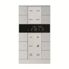 ABB KNX Tenton prvek ovládací 10nás, HVAC, CO2 hliníková stříbrná SBC/U10.0.1-83