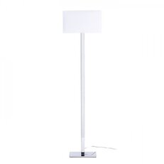 PLAZA stojanová bílá chrom 230V E27 42W RENDL R11984