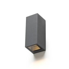 DESMOND II nástěnná antracitová 230V GU10 2x35W IP44 RENDL R13611