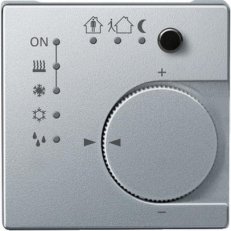 KNX řídicí modul pokojové teploty, Aluminium, System M SCHNEIDER MTN616860