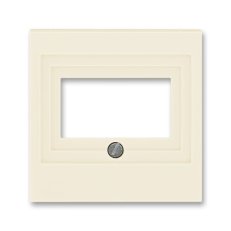 Kryt zásuvky komunikační přímé 5014H-A00040 17 slonová kost Levit ABB