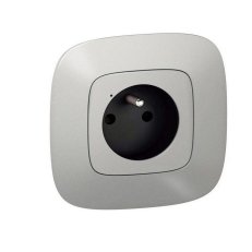 Valena Allure with Netatmo - spínaná zásuvka, hliník LEGRAND 752793