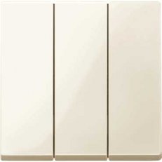 Merten Kryt spínače trojnásobného, System M, White Cream SCHNEIDER MTN312644