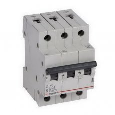 RX3 JISTIČ, 3 PÓLOVÝ, CHAR. B, 25A 6000A LEGRAND 419171