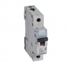 TX3 JISTIČ, 1 PÓLOVÝ, CHAR. C, 20A 6000A LEGRAND 403435