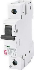 Jistič ETIMAT 10-DC 1p B32 6kA ETI 002127719