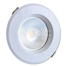20W LED COB Downlight In 10W Body Warm White, VT-2625 V-TAC SKU1214