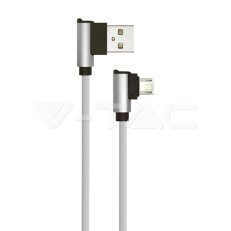 1 M Micro USB Cable Grey Diamond Series VT-5361 V-TAC SKU8636