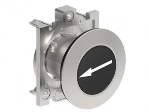 Tlačítkový ovladač, s návratem,  ?30mm z