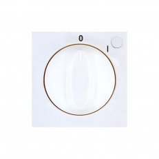Obzor Elegant DSE 00-21501-000000 Kryt sporákového spínače Sněhově bílá